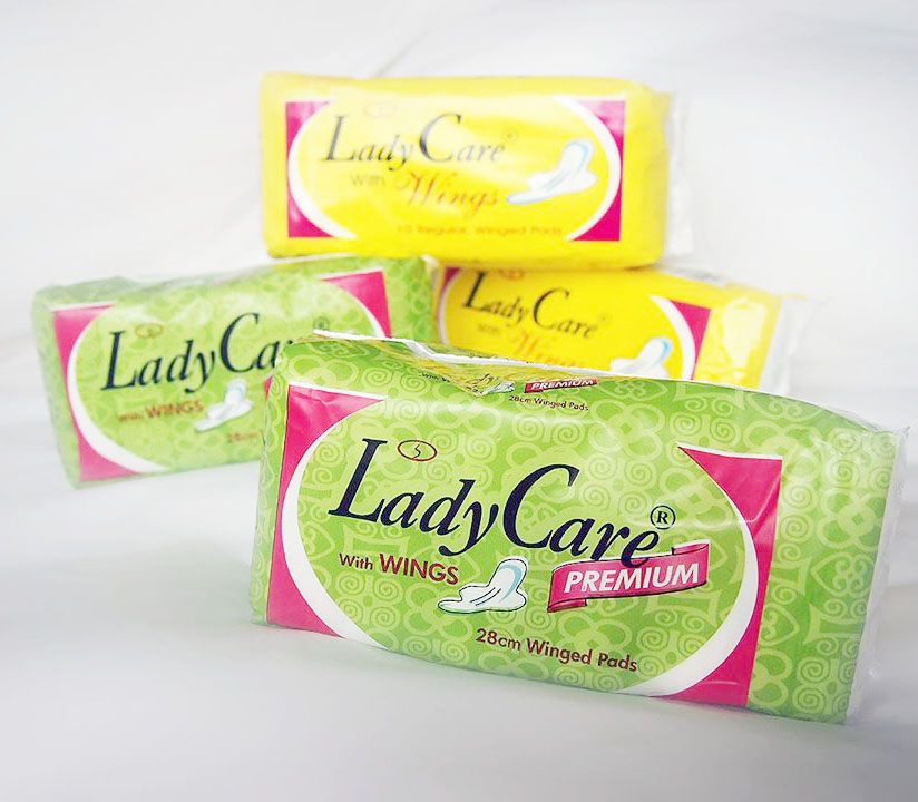 Lady Care Sanitary Pads Stick On Economy Pack